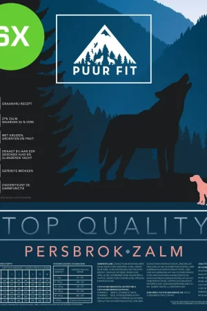 6x Puur Fit Top Quality Persbrok Zalm 15 kg Koop Online